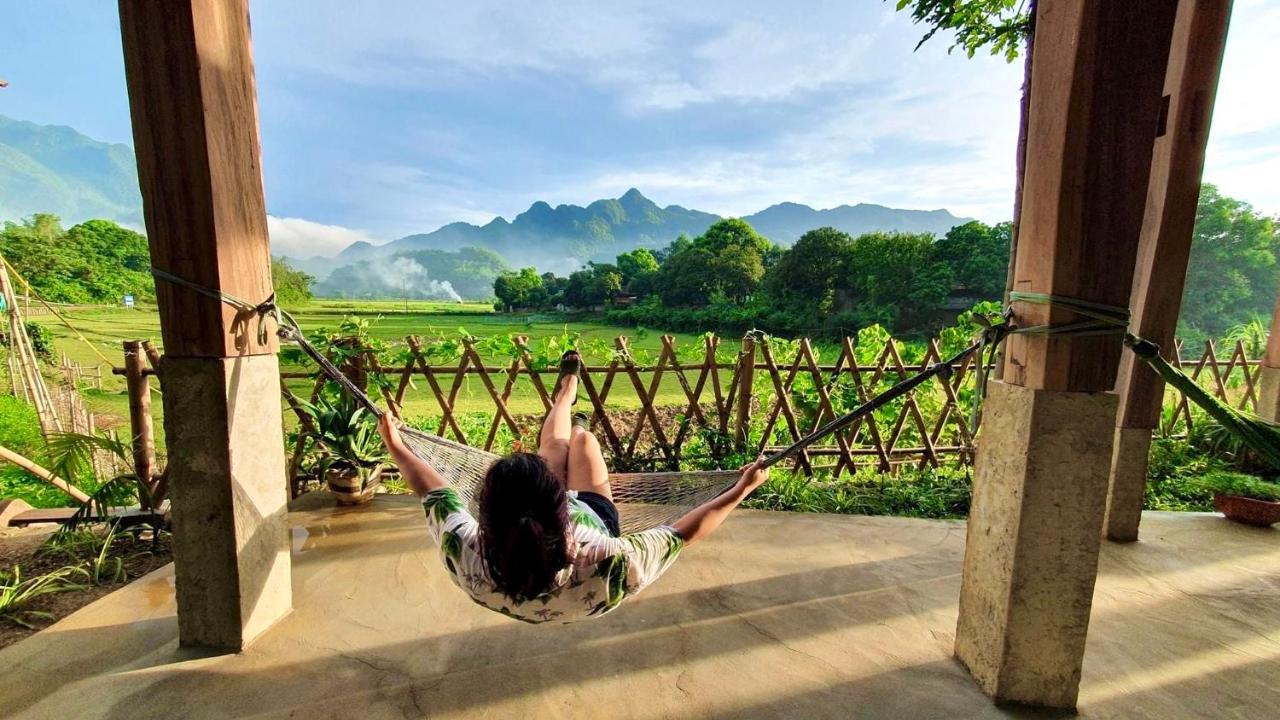 Meadow Mai Chau Homestay Ngoại thất bức ảnh