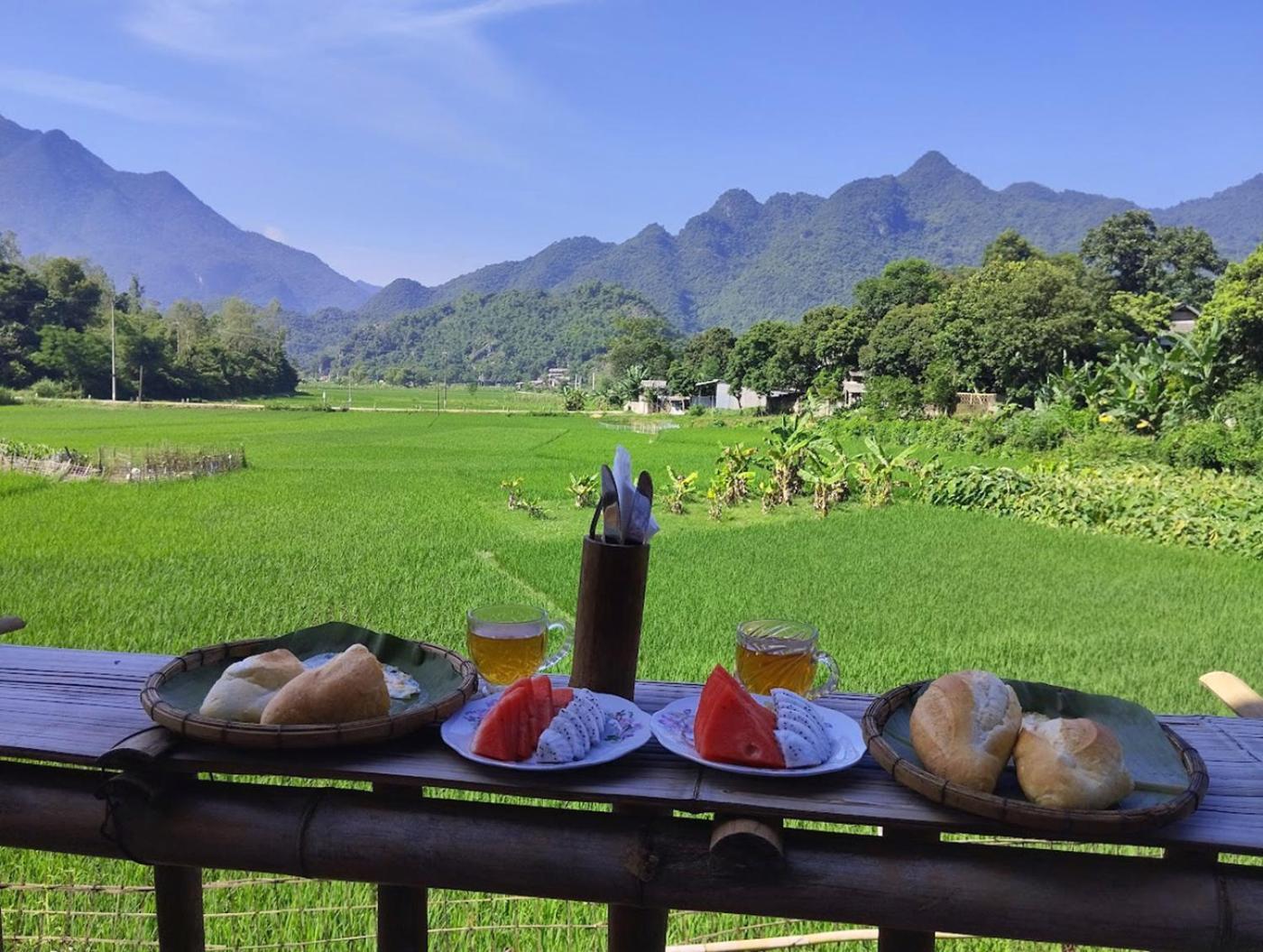Meadow Mai Chau Homestay Ngoại thất bức ảnh