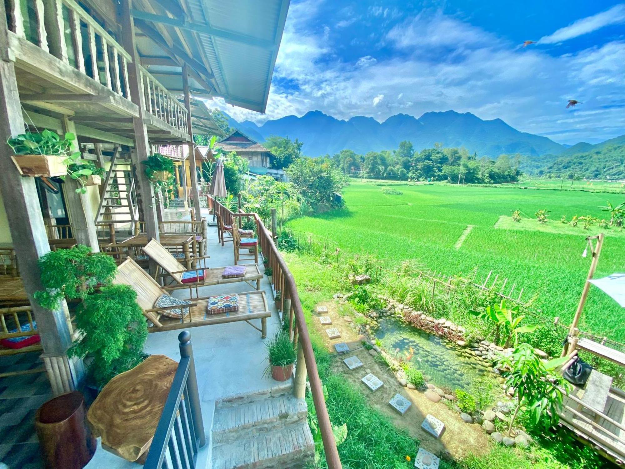 Meadow Mai Chau Homestay Ngoại thất bức ảnh